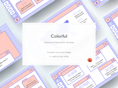 多彩 - 终极演示模板(Colorful - Ultimate Presentation Template)