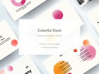 多彩 - 终极演示模板(Colorful - Ultimate Presentation Template)