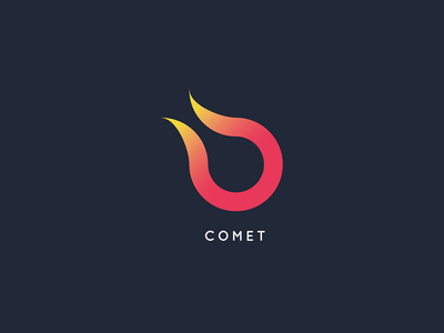 彗星标志设计(Comet Logo Design)
