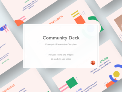 社区 - 终极演示模板(Community - Ultimate Presentation Template)