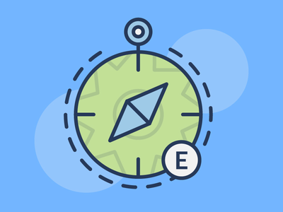 指南针图标(Compass Icon)