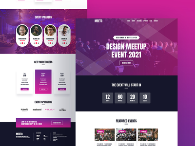 会议登陆页面模板 - 活动模板(Conference Landing Page Template - Event Template)