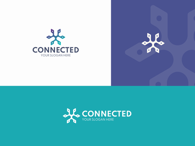 连接标志设计(Connected Logo Design)