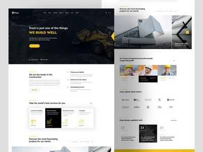 Finca - 建筑和建筑登陆页面(Finca - Construction & Building Landing Page)