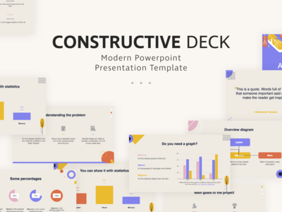 建设性的PowerPoint演示模板(Constructive PowerPoint Presentation Template)