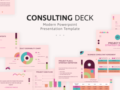 咨询PowerPoint演示模板(Consulting PowerPoint Presentation Template)