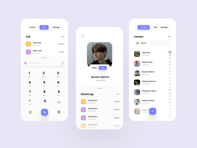 联系书页(Contact Book Page)