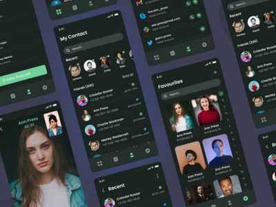 通讯录应用程序(Contact book App)