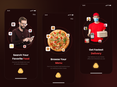 Coody Food 应用程序 UI 套件(Coody Food App UI Kit)