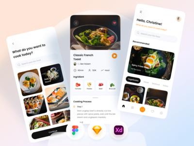 烹饪和食谱移动应用程序(Cooking and Recipes Mobile App)