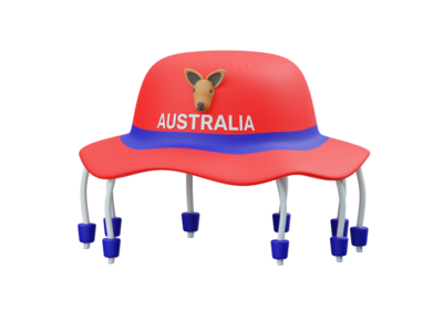 软木帽 3d 渲染插图(Cork Hat 3D Render Illustration)