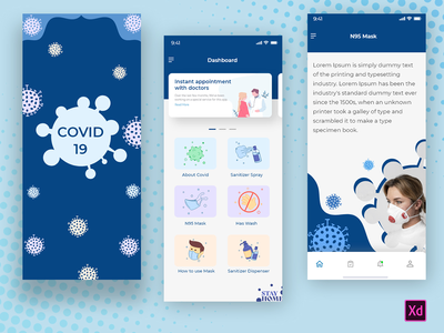 Corona Covid 移动应用程序(Corona Covid Mobile app)