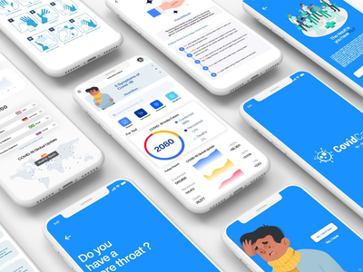 CovidCare 病毒追踪应用程序设计挑战(CovidCare Virus Tracking App design Challenge)