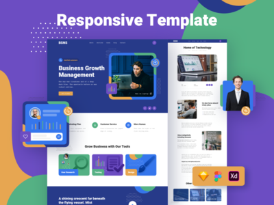 企业业务响应模板(Corporate Business Responsive Template)