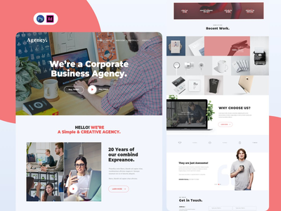 企业代理网站 v2(corporate agency web v2)