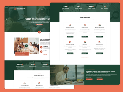 企业商务网页模板|专业设计 |无花果(Corporate Business Web Template | Professional design | Figma)
