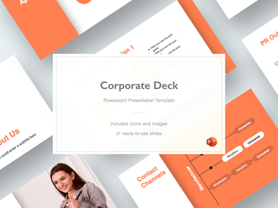 公司甲板 - 终极演示模板(Corporate Deck - Ultimate Presentation Template)