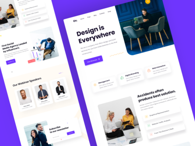 企业网页模板(Corporate Web Template)