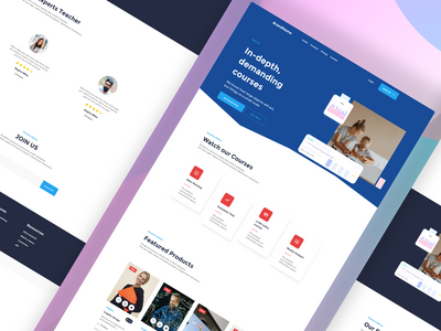 Course Digital - figma 和 html 课程网页设计(Course Digital - figma and html course web-design)