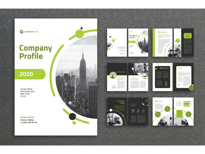 公司简介 创意策划师(Company Profile Creative Planner)