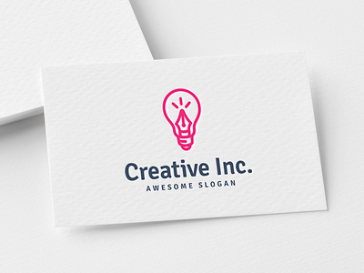 创意公司徽标模板(Creative Inc Logo Template)