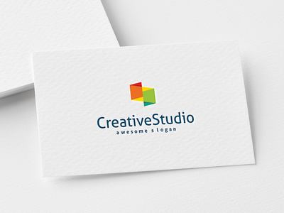 创意工作室标志模板(Creative Studio Logo Template)