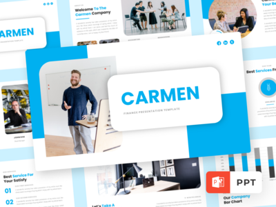 Carmen - 财务演示模板(Carmen - Finance Presentation Templates)