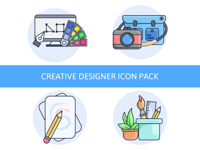 创意设计师图标包(Creative Designer Icon Pack)