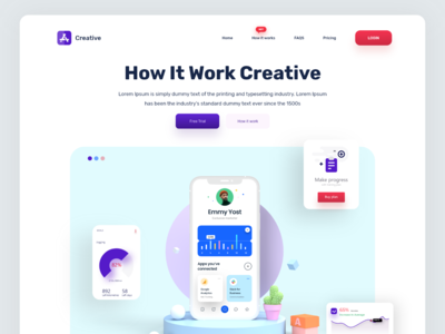 登陆页面(landing page)