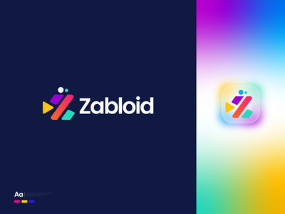 创意 Z 字母标志 - Z 现代标志 - Z 视频应用标志 - 标志设计模板(Creative Z letter logo - Z modern logo - Z video app logo - Logo design template)