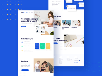 Creativo 商业登陆页面 v1(Creativo business landing page v1)