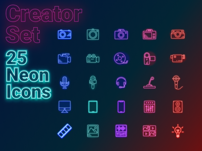 创作者套装 - 霓虹灯版(Creator Set - Neon edition)