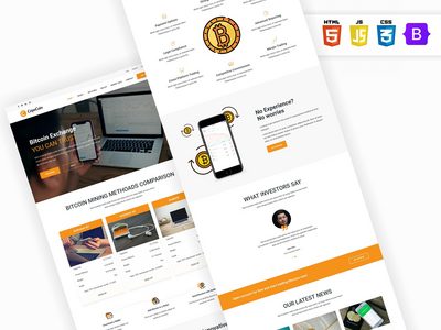 CrpoCoin - 比特币加密货币钱包和挖矿模板(CripoCoin - Bitcoin Crypto Currency Wallet and Mining Template)