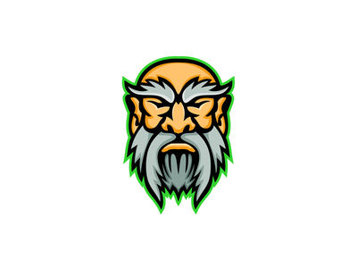 克洛诺斯希腊神吉祥物(Cronus Greek God Mascot)