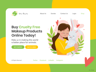 零残忍的登陆页面🦄(Cruelty-Free Landing Page 🦄)