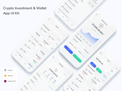 Crypto Investment & Wallet App UI Kit(Crypto Investment & Wallet App UI Kit)