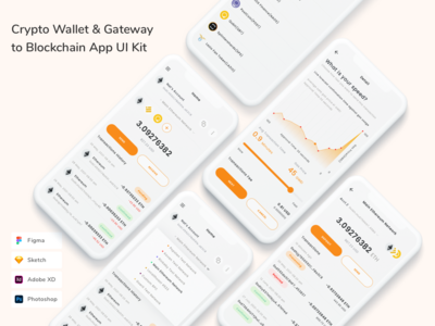 Crypto Wallet & Gateway to Blockchain App UI Kit(Crypto Wallet & Gateway to Blockchain App UI Kit)