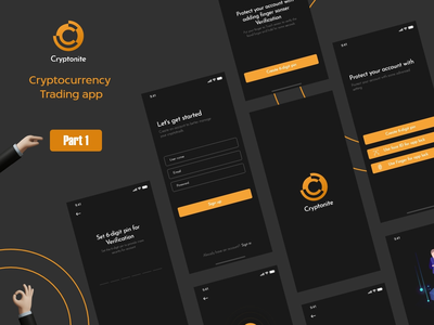 加密货币交易应用程序设计(Cryptocurrency trading app design)