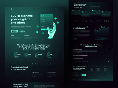 加密货币交易网站(Cryptocurrency Trading Website)