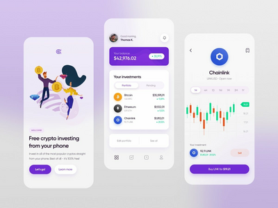 加密投资应用程序 UI(Crypto Investing App UI)