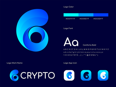 加密标志设计模板(Crypto Logo Design Template)