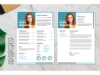 简历 简历 平面设计师 简介 21(CV Resume Graphic Designer Profile 21)