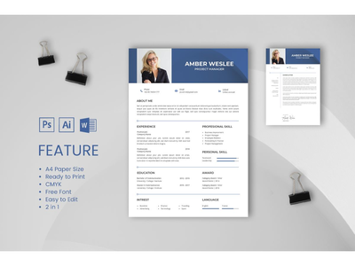 简历简历项目经理简介(CV Resume Project Manager Profile)
