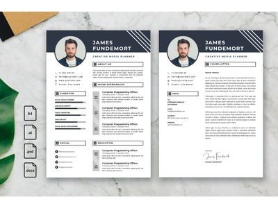 简历简历创意媒体策划人简介(CV Resume Creative Media Planner Profile)