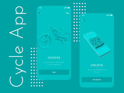 循环应用程序用户界面(Cycle App UI)