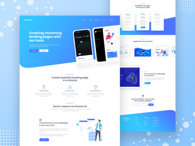 SaasMania - 登陆页面(SaasMania - Landing Page)