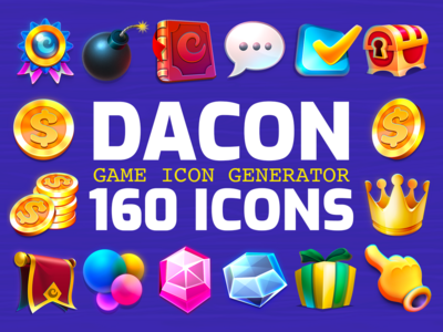 Dacon - 游戏图标生成器(Dacon - Game Icon Generator)