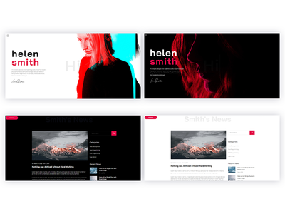 个人投资组合和简历模板(Personal portfolio and cv Template)