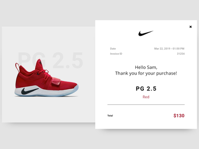 DailyUI #017：电子邮件收据(DailyUI #017: Email Receipt)