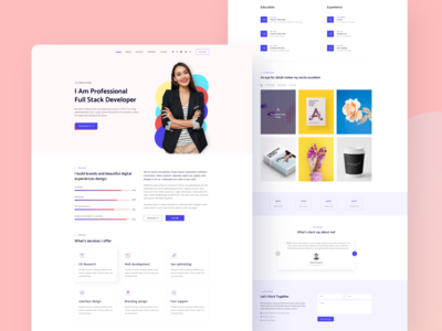 一页简历/简历最小模板(One Page Resume/CV Minimal Template)